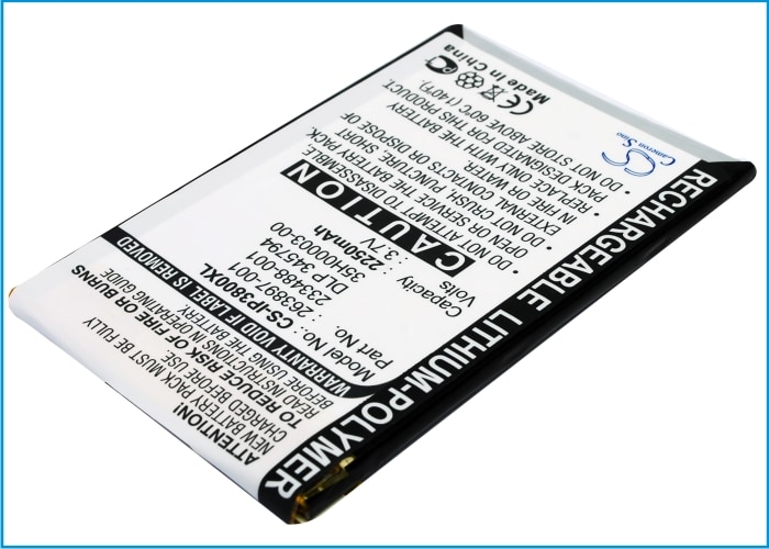 Batteri til Pocket PC og PDA til HP iPAQ H3800, iPAQ H3830, iPAQ H3835 m.fl.