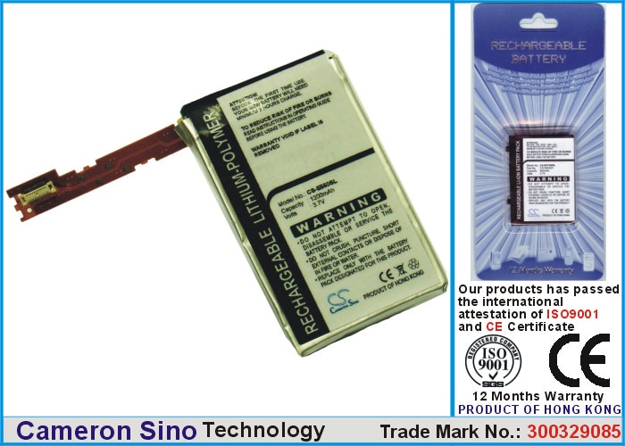 Batteri til Pocket PC og PDA til Toshiba Genio E550G