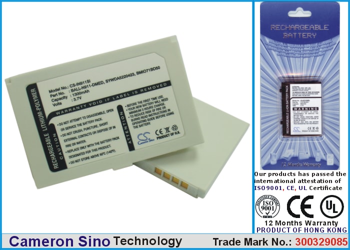 Batteri til navigationssystem, GPS til Palmax Pocket PC Z720