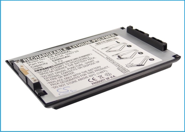Batteri til medieafspiller til Archos Gmini 500, Gmini 530, Gmini 560 m.fl.