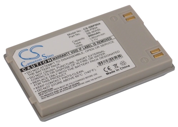 Batteri til kamera til Samsung VM-M102, VP-M105S, VP-M2100B m.fl.