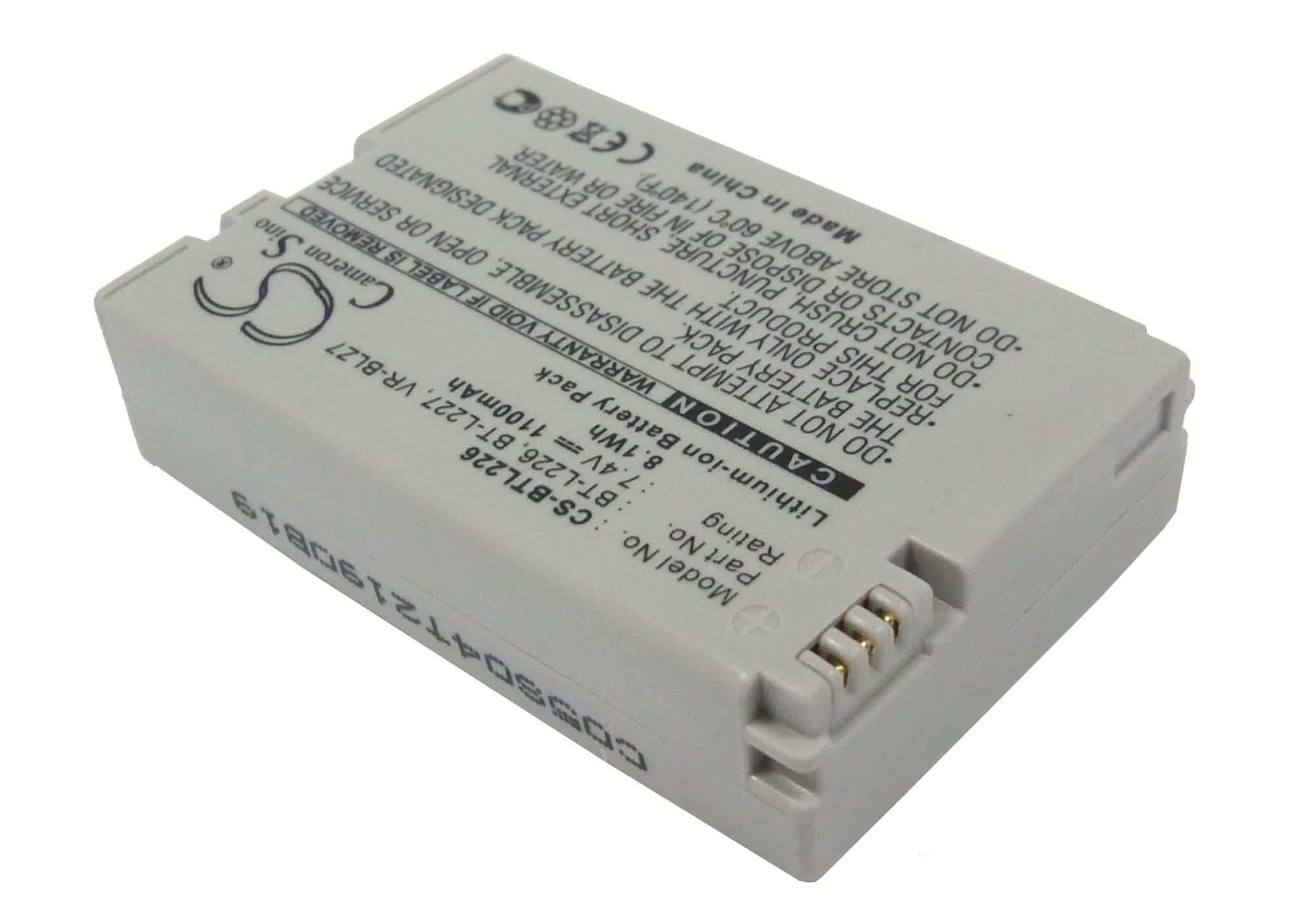 Batteri til kamera til Sharp VL-Z5, VL-Z3H, VL-Z300W m.fl.