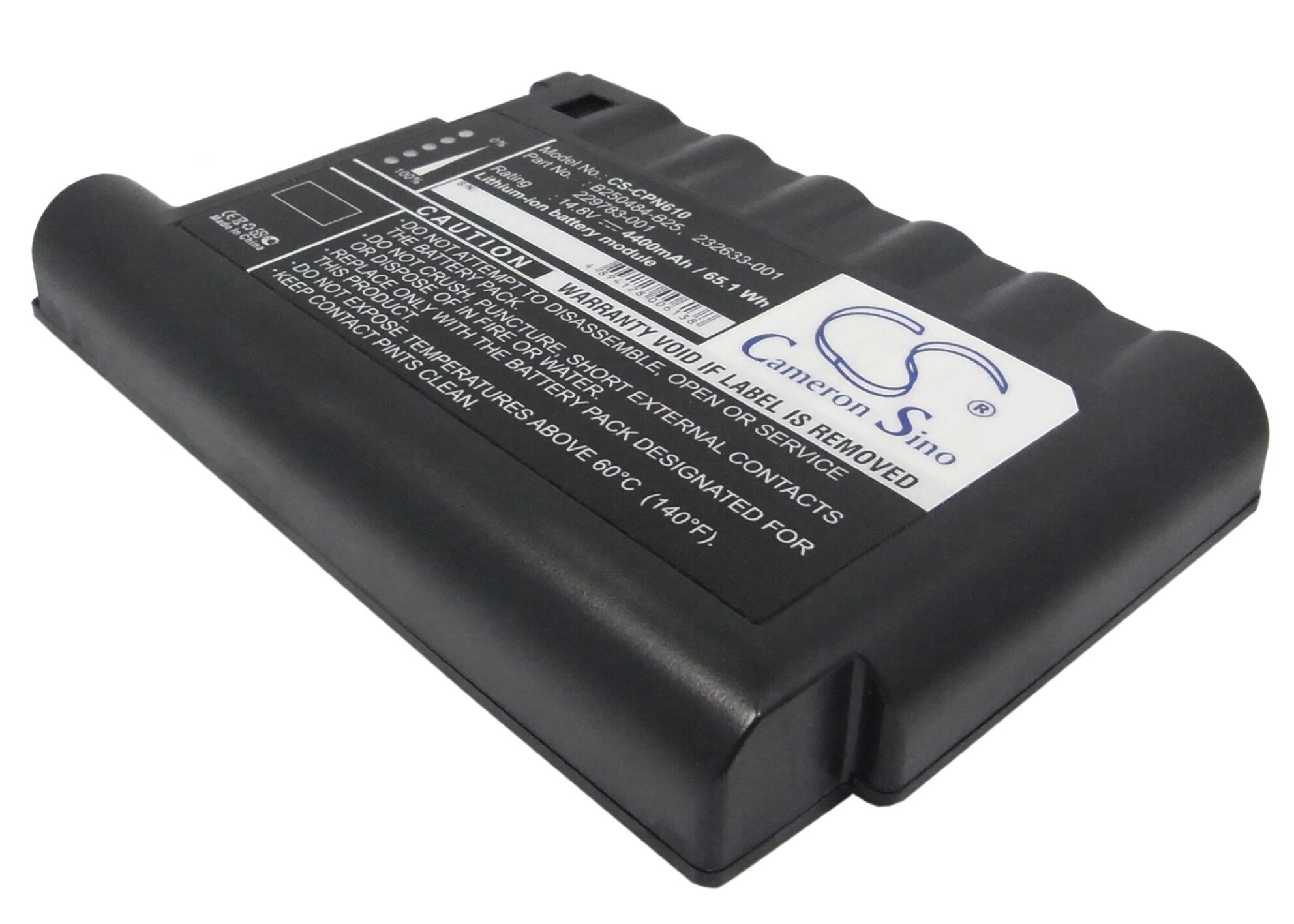 Batteri til bærbar computer, Compaq Evo N600, Evo N600c, Evo N610c m.fl.
