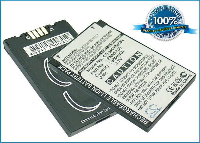 Batteri til mobiltelefon, smartphone til Motorola Nextel i205, Nextel i215, Nextel i265 m.fl.