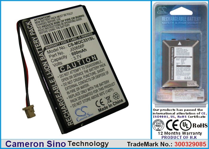 Batteri til mobiltelefon, smartphone til Motorola C333, C330, C331 m.fl.