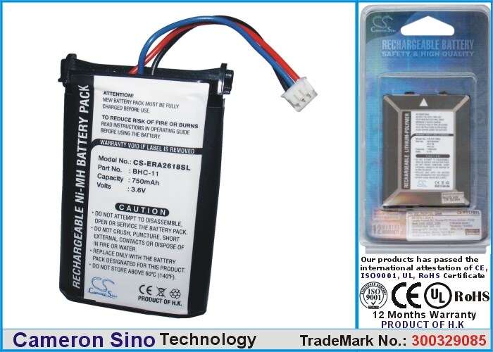 Batteri til mobiltelefon, smartphone til Sony Ericsson A2218, A2638, R300 m.fl.