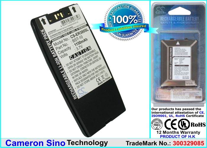 Batteri til mobiltelefon, smartphone til Sony Ericsson R380