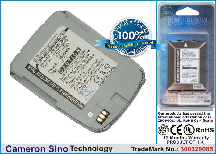 Batteri til mobiltelefon, smartphone til Samsung SGH-D357
