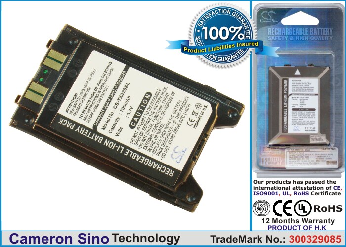 Batteri til mobiltelefon, smartphone til Panasonic TX320, EBTX320