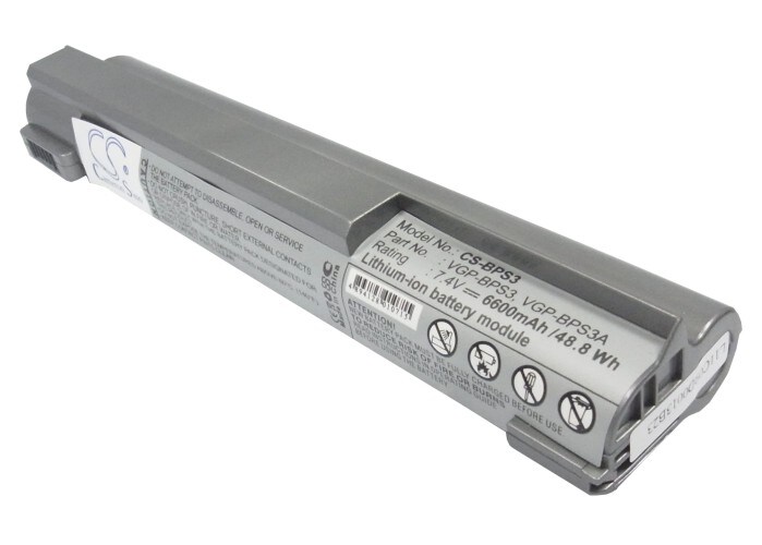 Batteri til bærbar computer, laptop til Sony VAIO VGN-T27GP, VAIO VGN-T91PSY7 m.fl.