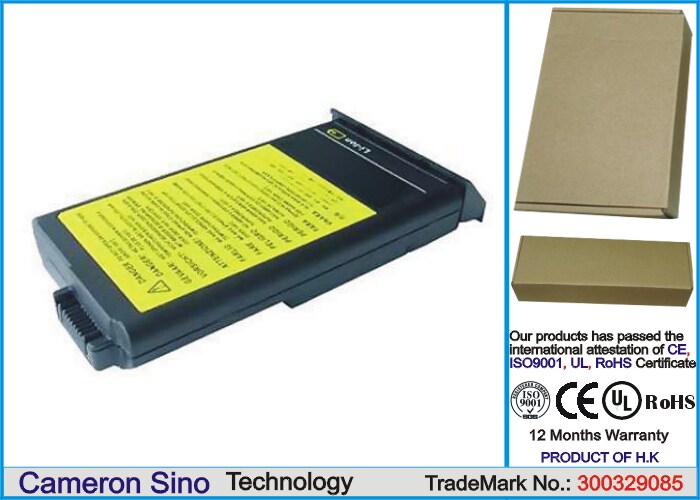 Batteri til bærbar computer, laptop til IBM ThinkPad i1400 Type 2611-552 m.fl.