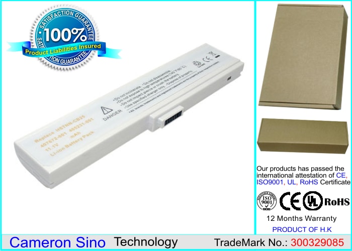 Batteri til bærbar computer, laptop til Compaq Presario B2811TX, Presario B2808TX m.fl.