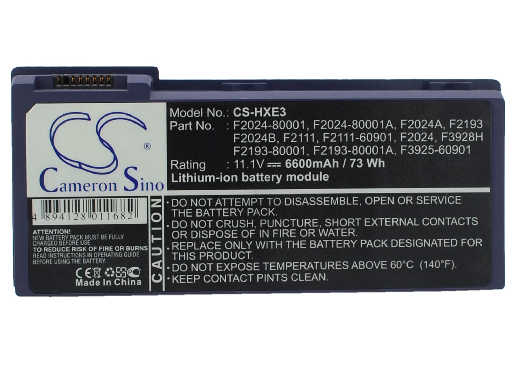 Batteri til bærbar computer, laptop til HP OmniBook XE3B-F2305W m.fl.