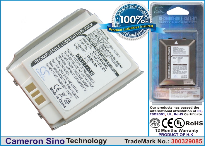 Batteri til mobiltelefon, smartphone til Sanyo SCP-8100, SCP8100, MM-8100