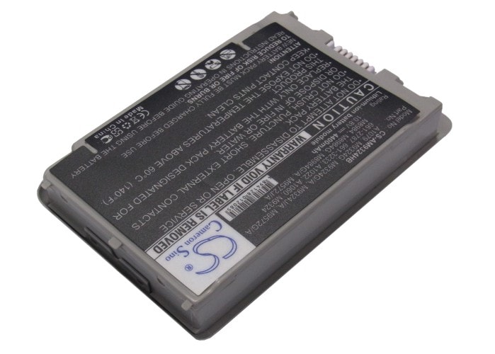 Batteri til bærbar computer, laptop til Apple M8760LL/A, PowerBook G4 12 M8760 m.fl.