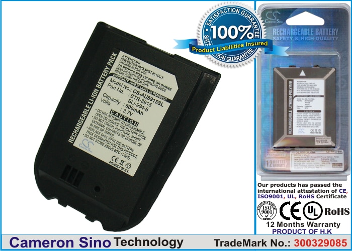 Batteri til mobiltelefon, smartphone til AudioVox CDM-8945, PN-230, Telit V230 m.fl.