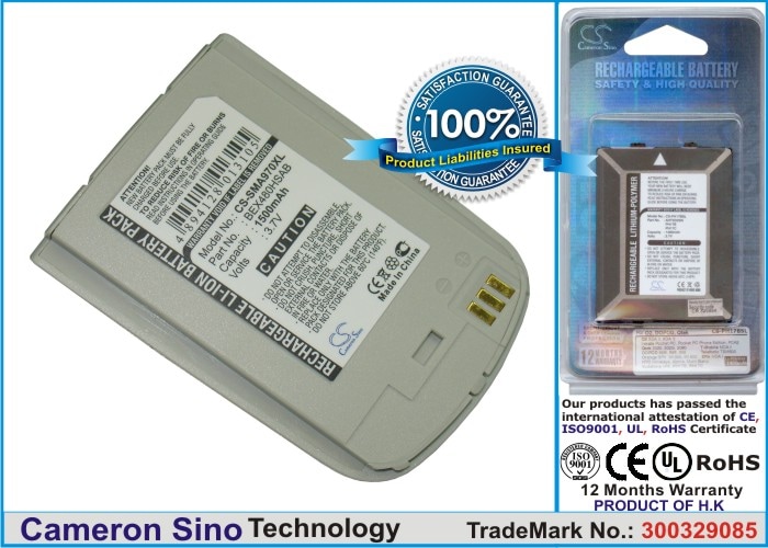 Batteri til mobiltelefon, smartphone til Samsung SCH-A970, MM-A940