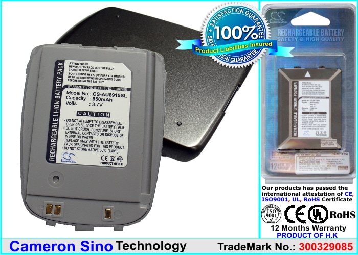 Batteri til mobiltelefon, smartphone til AudioVox CDM-8915, CDM8915