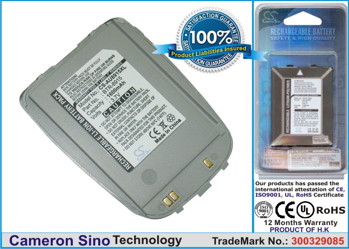 Batteri til mobiltelefon, smartphone til AudioVox CDM-8915, CDM8915