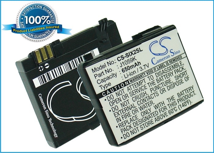 Batteri til mobiltelefon, smartphone til Siemens X2, S670