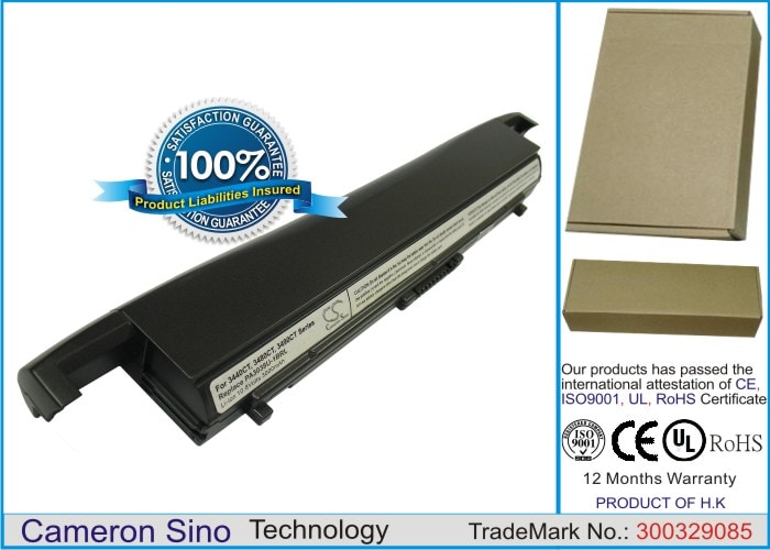 Batteri til bærbar computer (laptop) til Toshiba Portege 3010, Portege 3015 m.fl.
