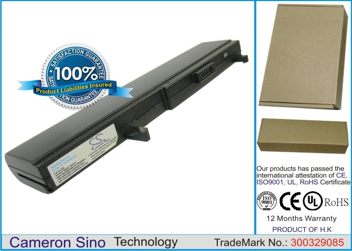 Batteri til bærbar computer, Asus U5F, U5A, U5