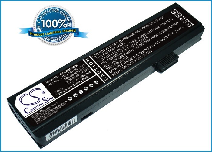 Batteri til bærbar computer, laptop til Uniwill M30, M31, M30EI0 m.fl.