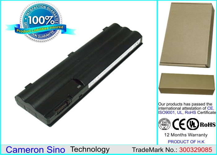 Batteri til bærbar computer, Fujitsu LifeBook E8110, LifeBook E8210