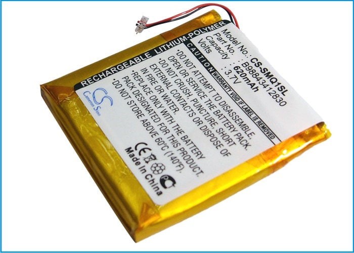 Batteri til medieafspiller til Samsung YP-Q1 4G, YP-Q1 8G, YP-Q1 16 m.fl.