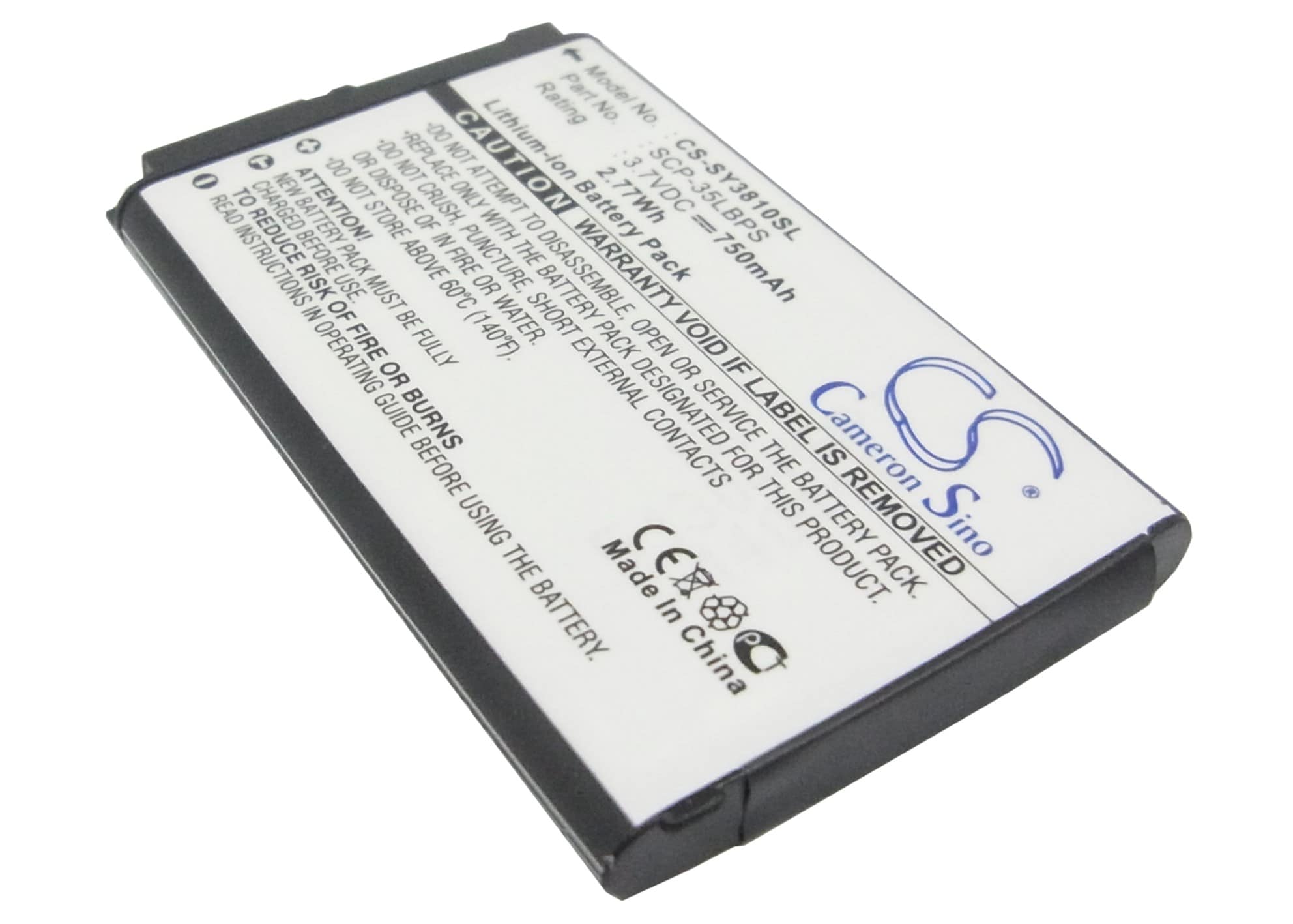 Batteri til mobiltelefon, smartphone til Sanyo SCP-3810