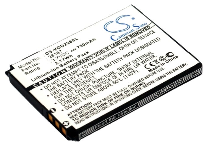Batteri til mobiltelefon og smartphone til Vodafone 226, 526, 527 m.fl.