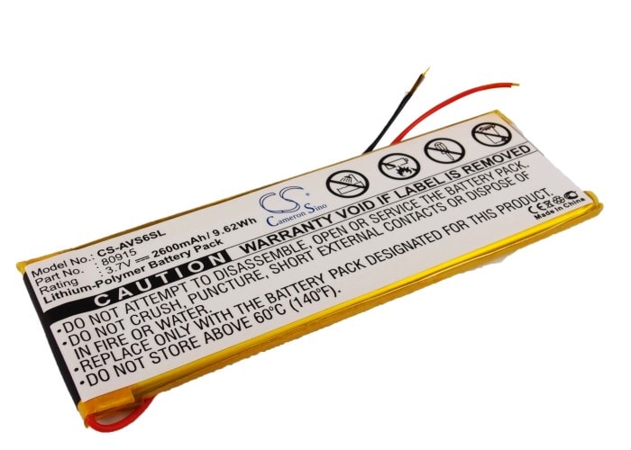 Batteri til medieafspiller til Archos 5 250 GB