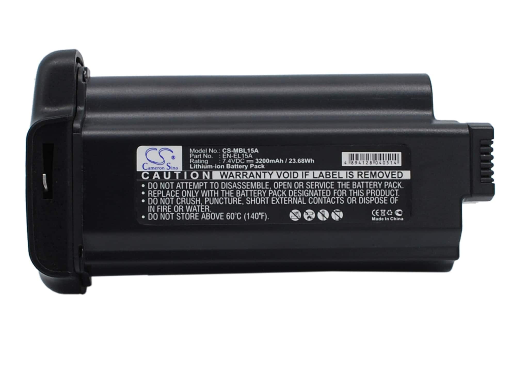 Batteri til batterihåndtag til Nikon D7000