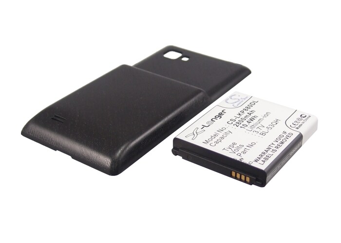 Batteri til mobiltelefon, smartphone til LG P880, Optimus 4X HD