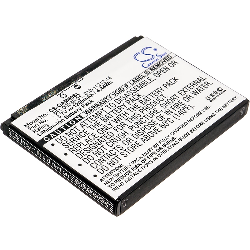 Batteri til mobiltelefon, smartphone til Garmin-Asus nuvifone G60