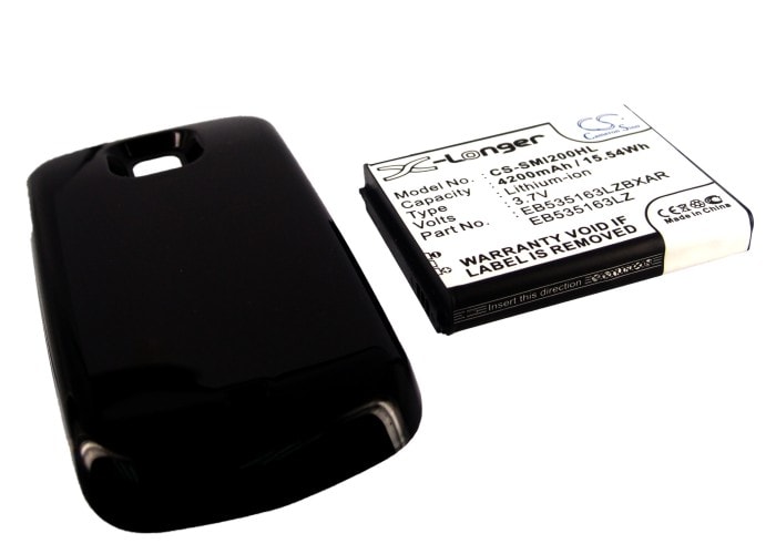 Batteri til mobiltelefon, smartphone til Samsung Code SCH-i200, SCH-i200 Code m.fl.