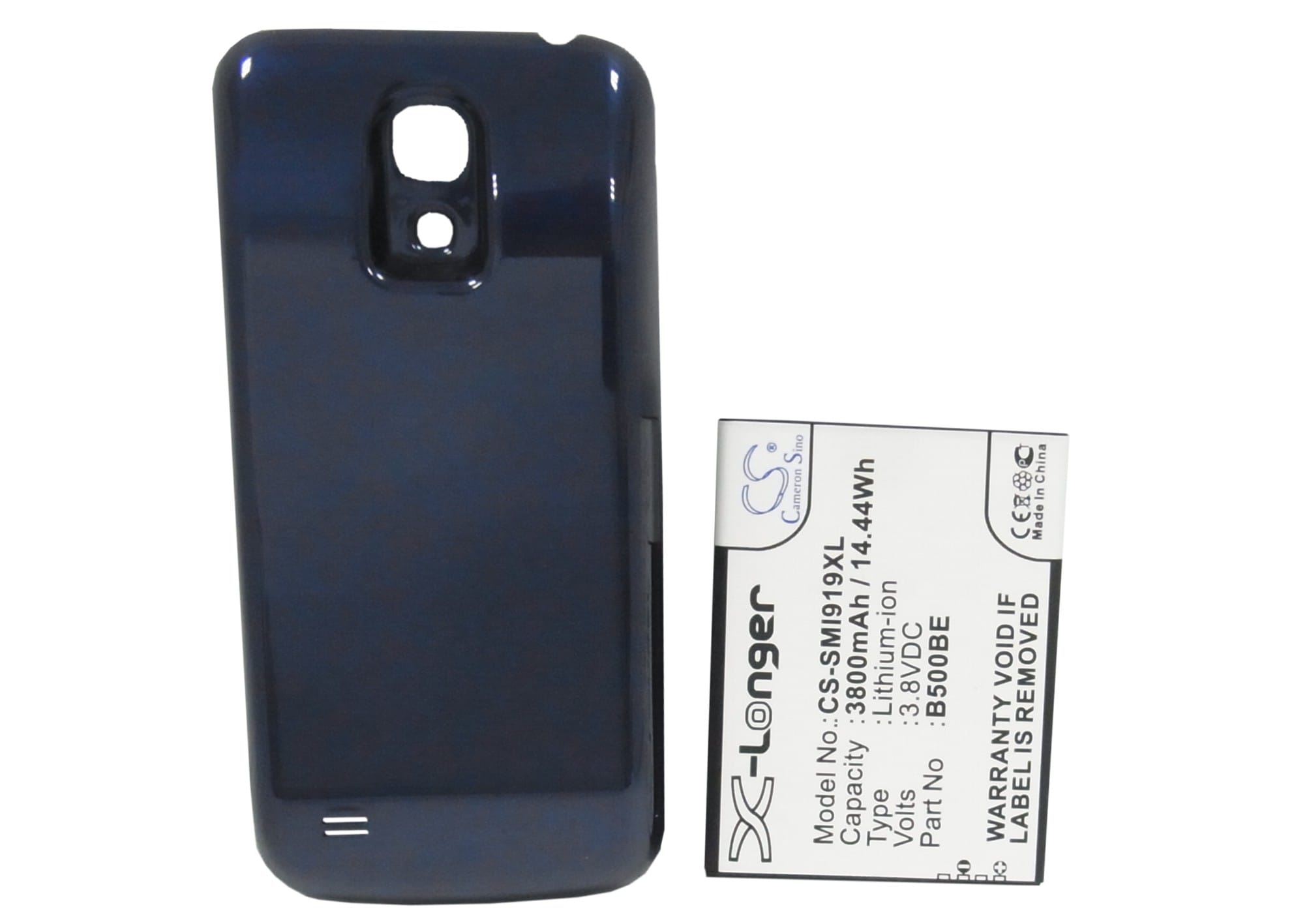 Batteri til mobiltelefon, smartphone til Samsung GT-i9190, Galaxy S4 Mini, GT-i9195 m.fl.