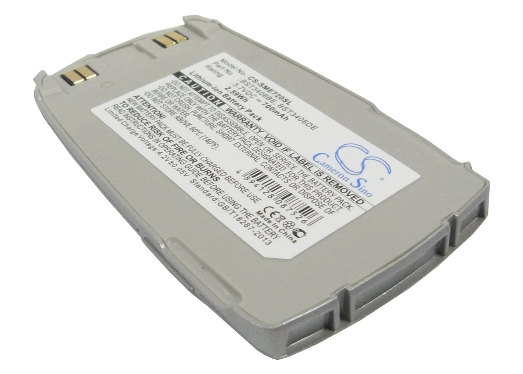 Batteri til mobiltelefon, smartphone til Samsung SGH-E720, SGH-E728