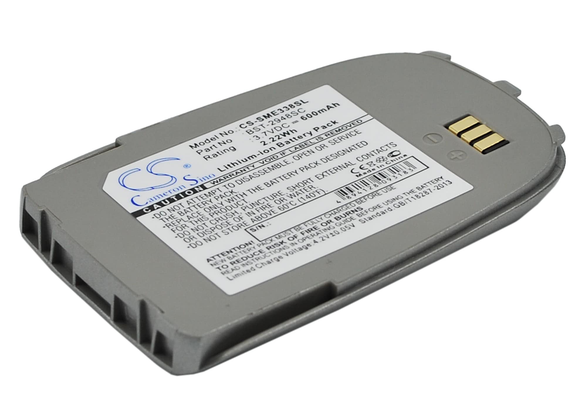 Batteri til mobiltelefon, smartphone til Samsung SGH-E330, SGH-E338, SGH-E335 m.fl.