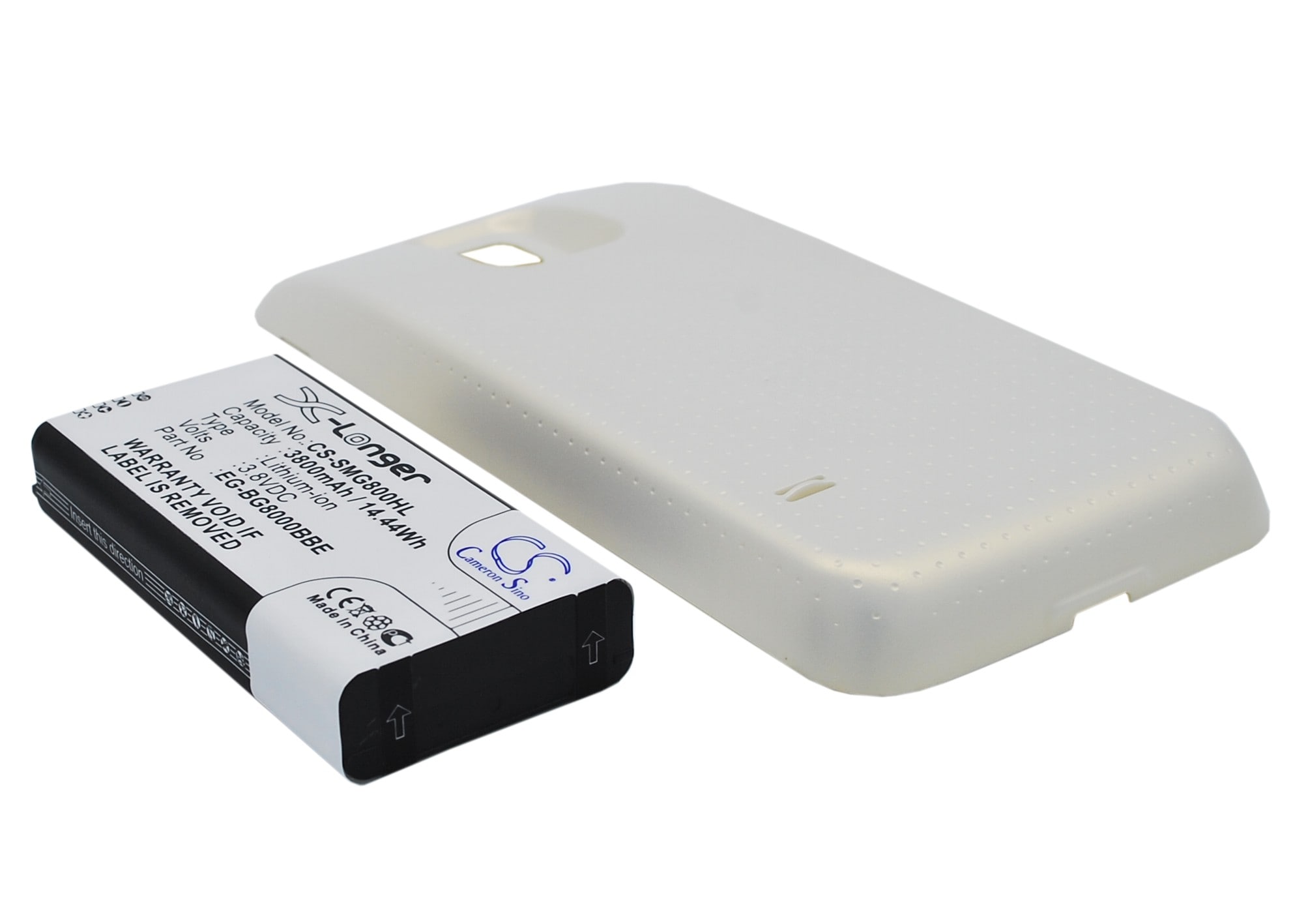 Batteri til mobiltelefon, smartphone til Samsung Galaxy S5 Mini, SM-G800A, SM-G800F m.fl.