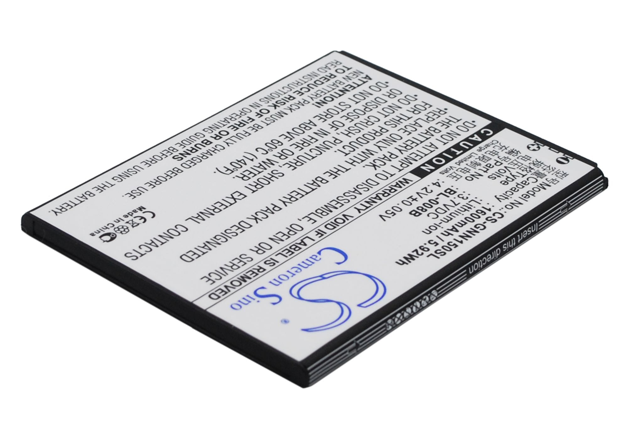 Batteri til mobiltelefon, smartphone til GIONEE GN150