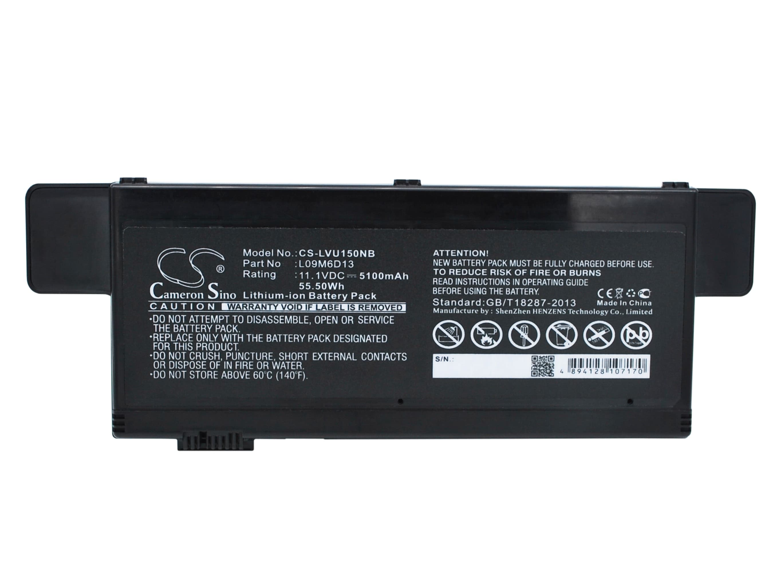 Batteri til bærbar computer, laptop til Lenovo IdeaPad U150, IdeaPad U150-6909 m.fl.