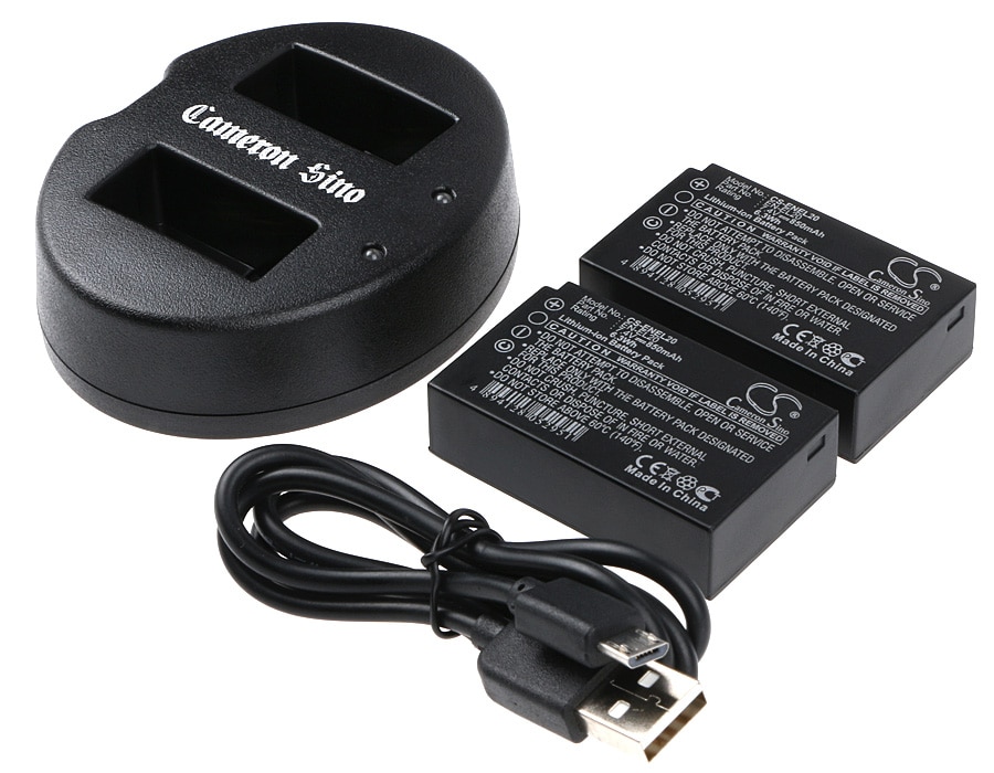 Batteri til kosmetikspejl til Nikon 1 J1, 1 J2, 1 J3 m.fl.