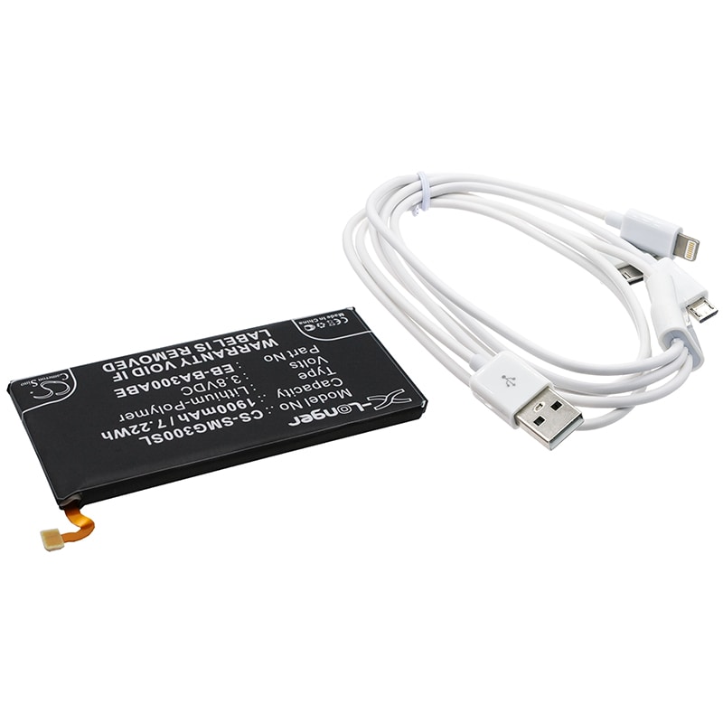 Batteri til kosmetikspejl til Samsung Galaxy A3, SM-A3009, SM-A3000 m.fl.