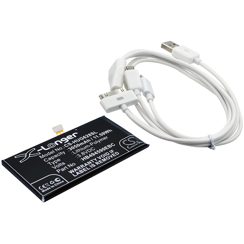 Batteri til kosmetikspejl til Huawei Ascend G628, Honor 7, Ascend G628-TL00 m.fl.
