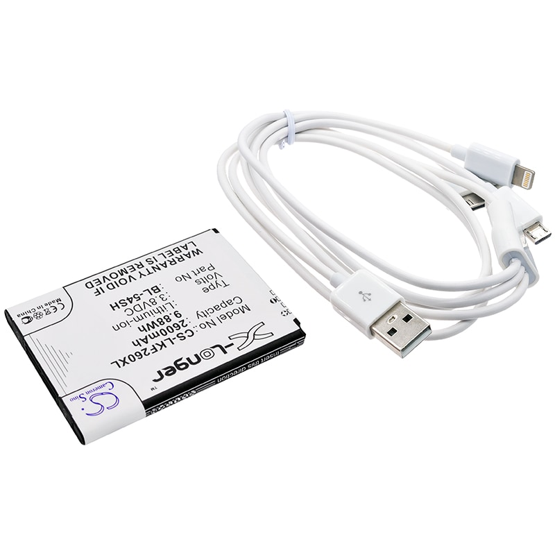 Batteri til kosmetikspejl til LG Optimus LTE III, F260, F260K m.fl.