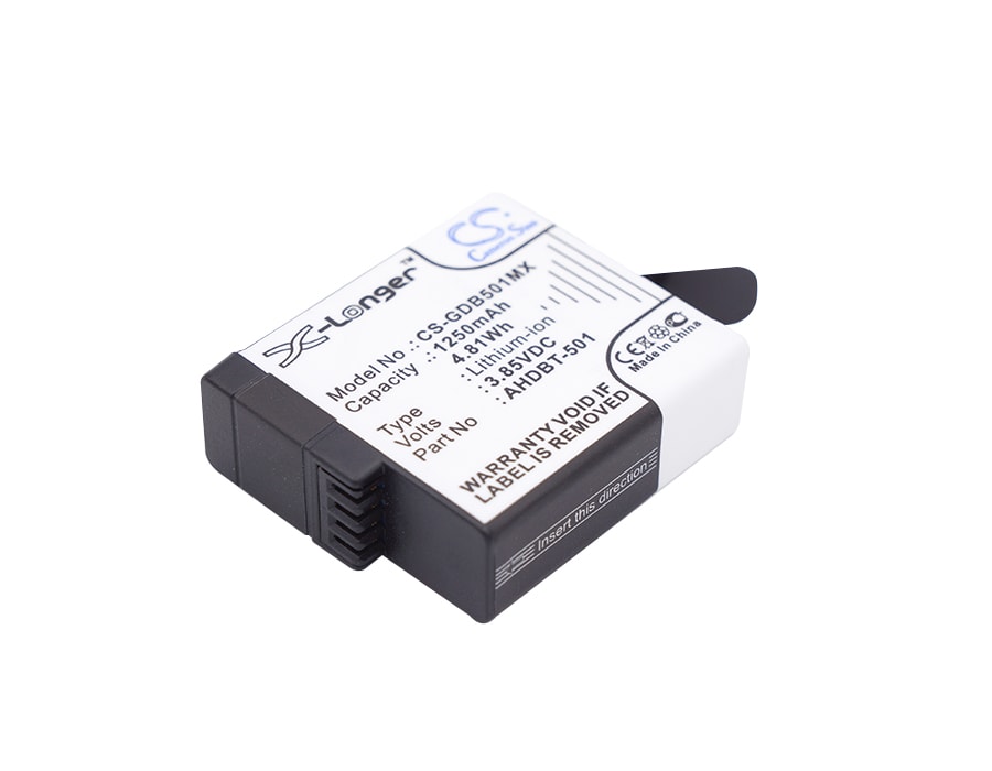 Batteri til GoPro Hero 5-kamera, CHDHX-501, ASST1