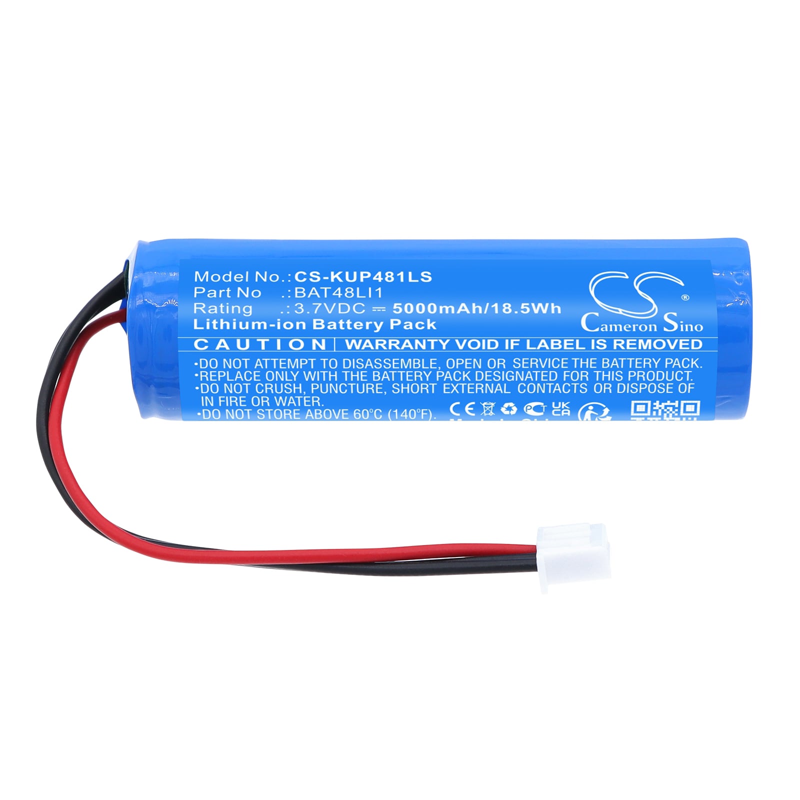 Batteri til nødbelysning til Kosnic UEM03, UEM Pro Universal Emergency Module