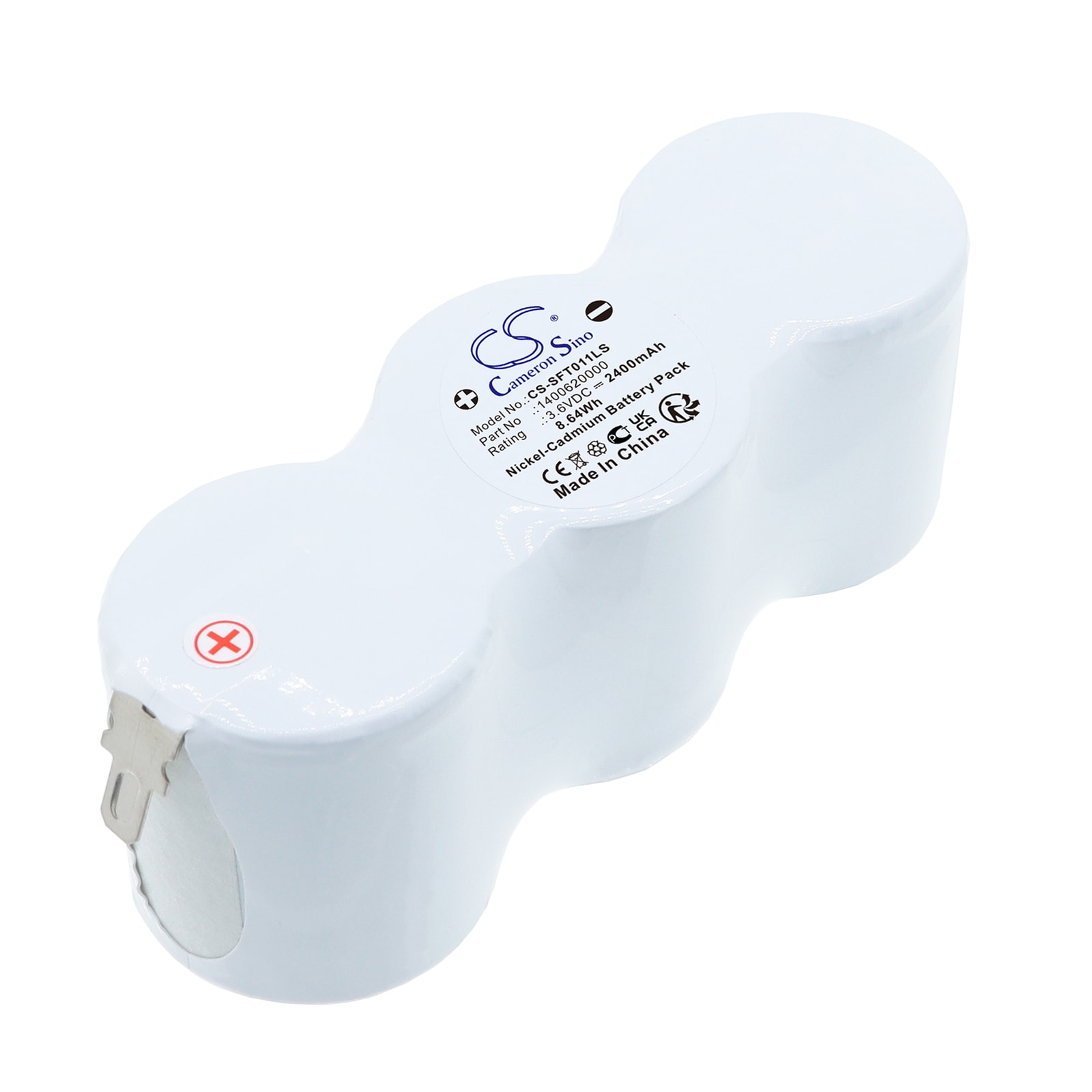 Batteri til nødbelysning til Van Lien 3D2.0HT, 801861, 1190011V m.fl.