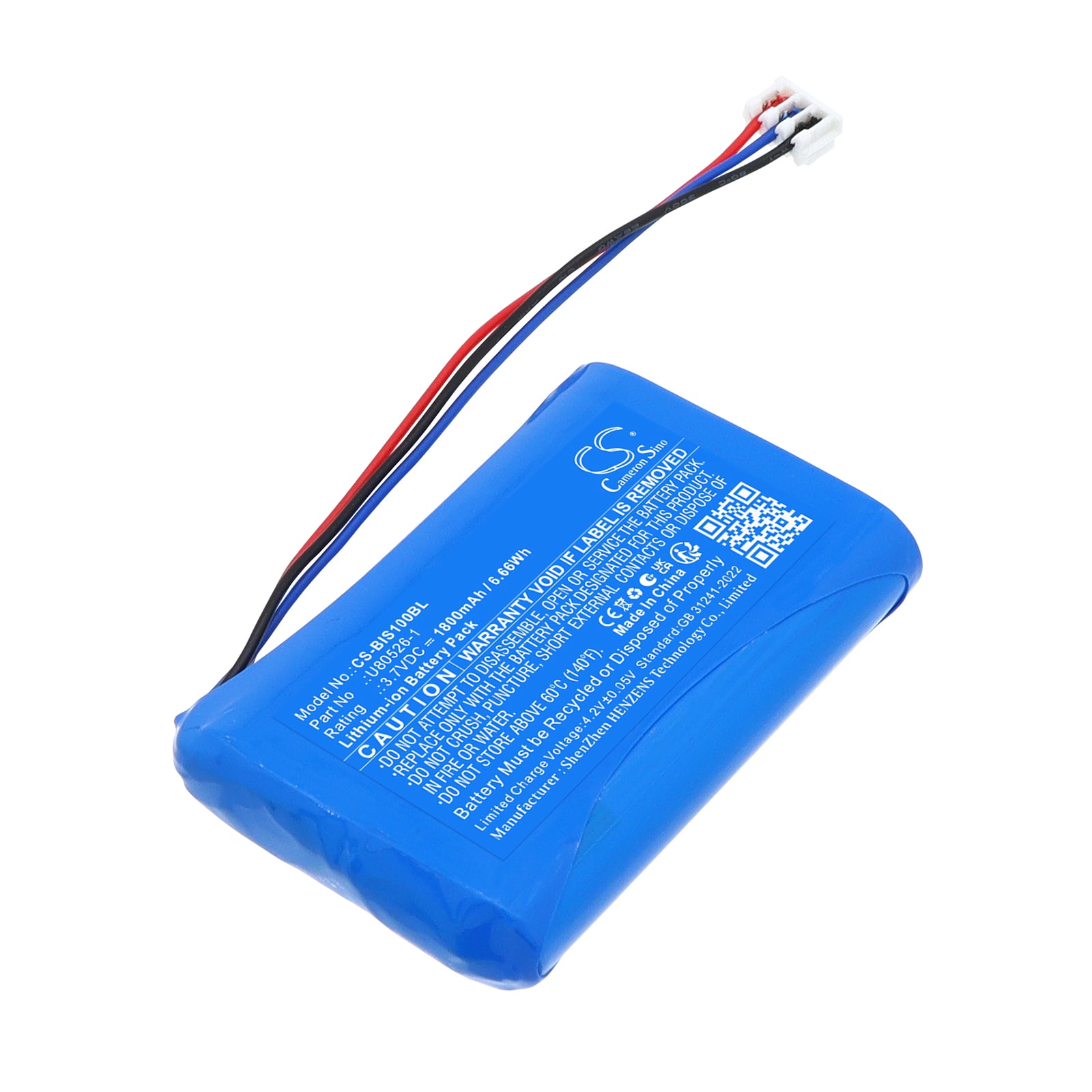 Batteri til fjernbetjening til kran til Tyro Indus 1S Wireless E-stop